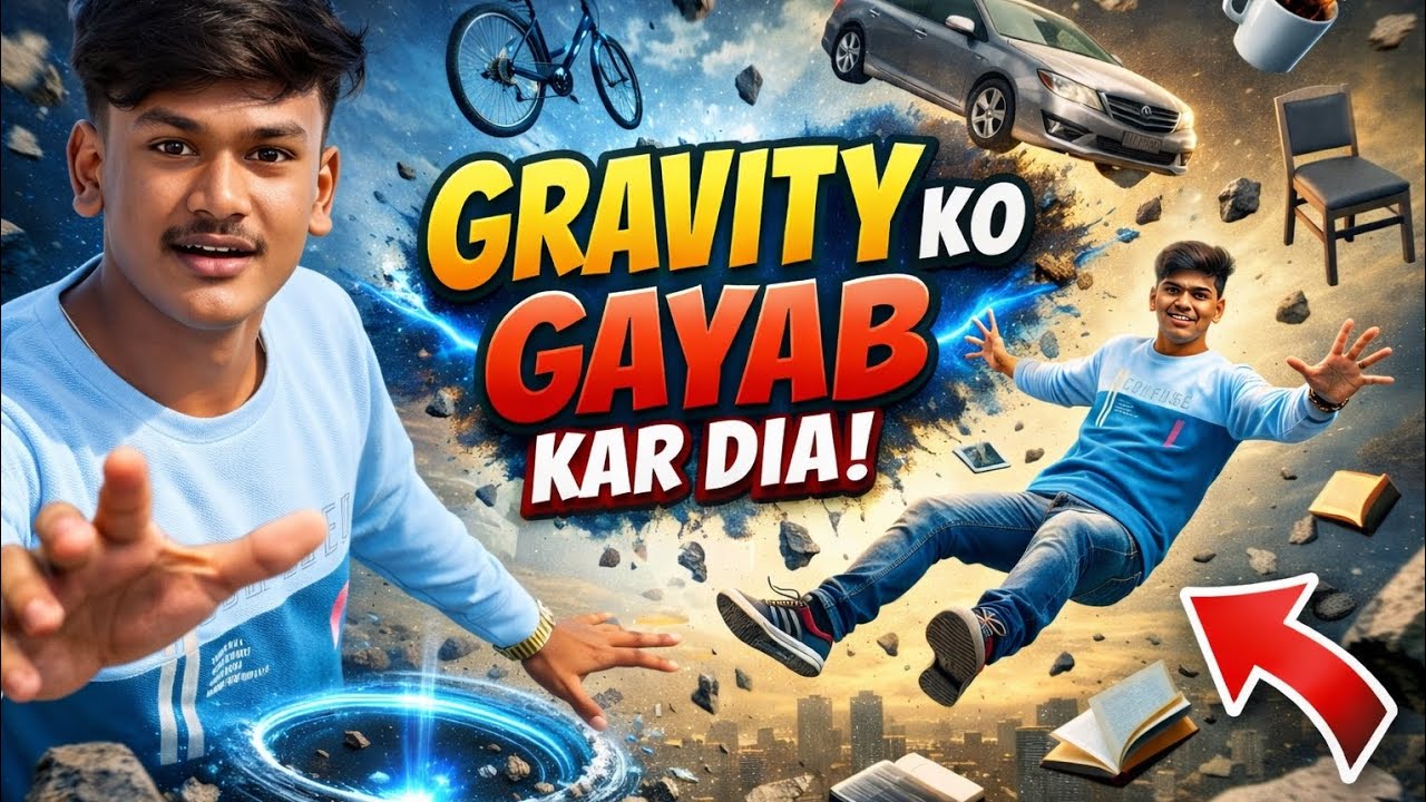 Humne kiya gravitational force Ko Kiya Gayab😱