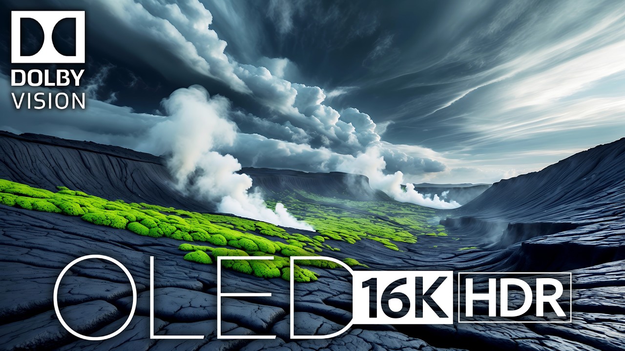 OLED TEST - Amazing 16K HDR 60 FPS Dolby Vision (16K Video)