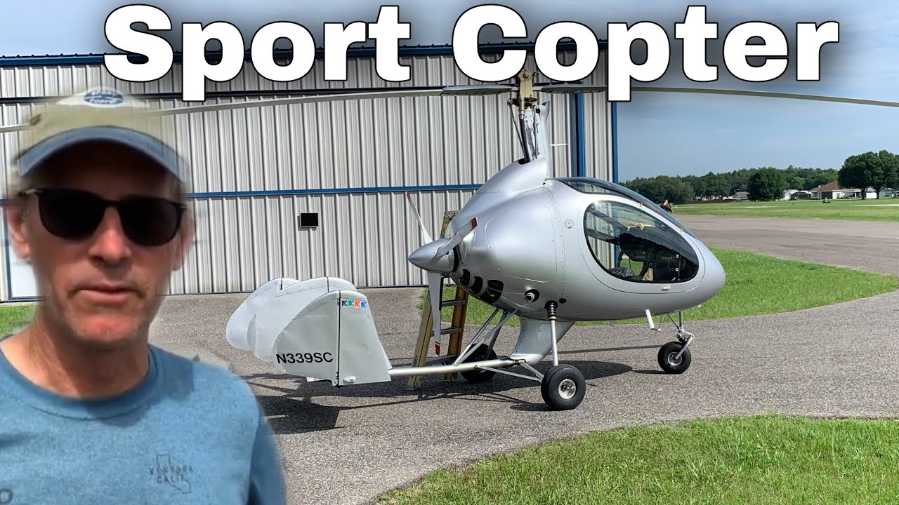 Автожир Sport Copter II прибывает из Калифорнии во Флориду