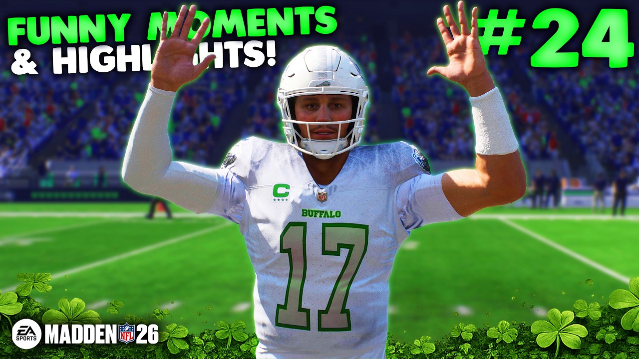 Какая удача! - Смешные моменты и лучшие моменты Madden 26 #24