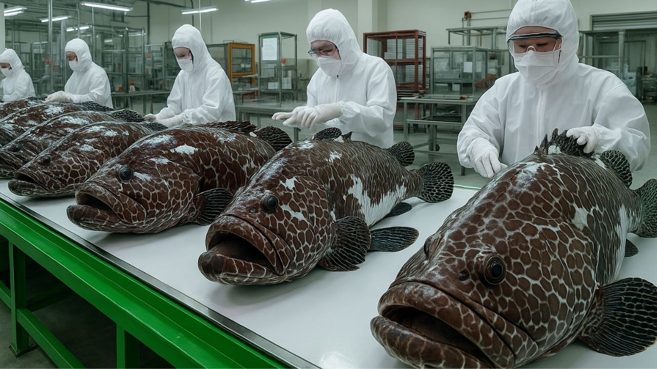 Trang Trại C&aacute; M&uacute; Khổng Lồ: Mỗi Ng&agrave;y Thu H&agrave;ng Tấn C&aacute; Tươi!
