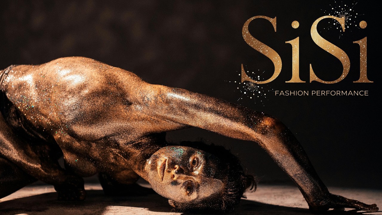 SiSi Fashion Performance 2026 | Когда мода становится танцем | SiSi Glitter Performance #bodyart