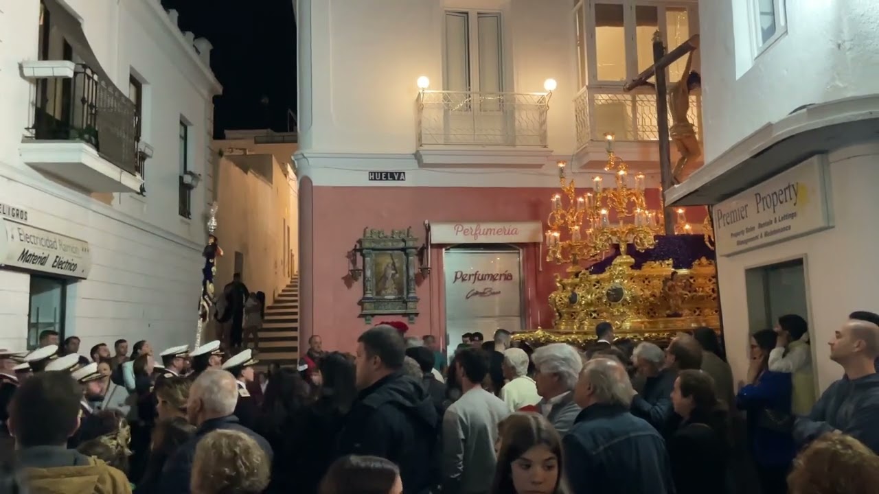 Hdad Soledad Ayamonte. Vera Cruz Viernes Santo 2023 BCT Stmo. Cristo Victoria de León