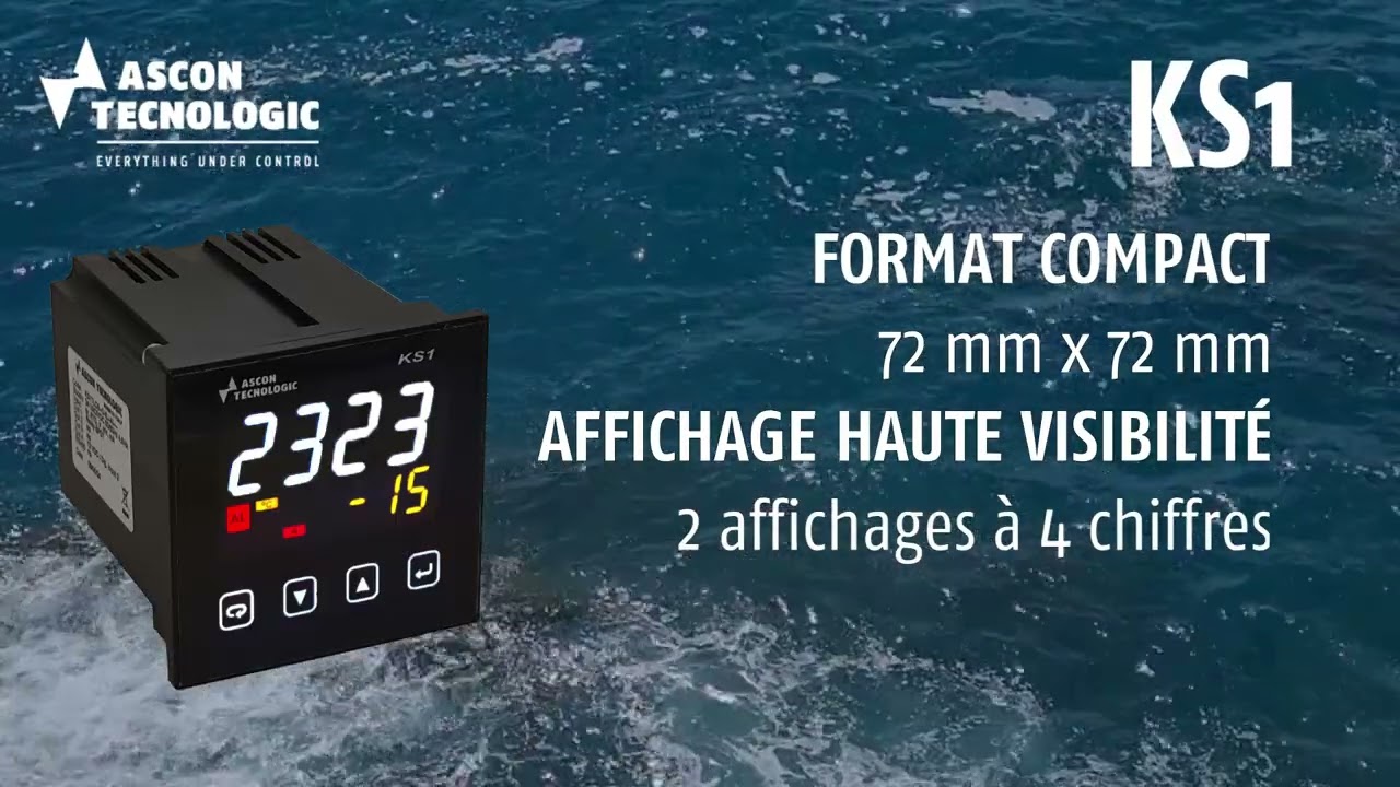 Dans un océan de propositions...KS1 : un régulateur compact et polyvalent