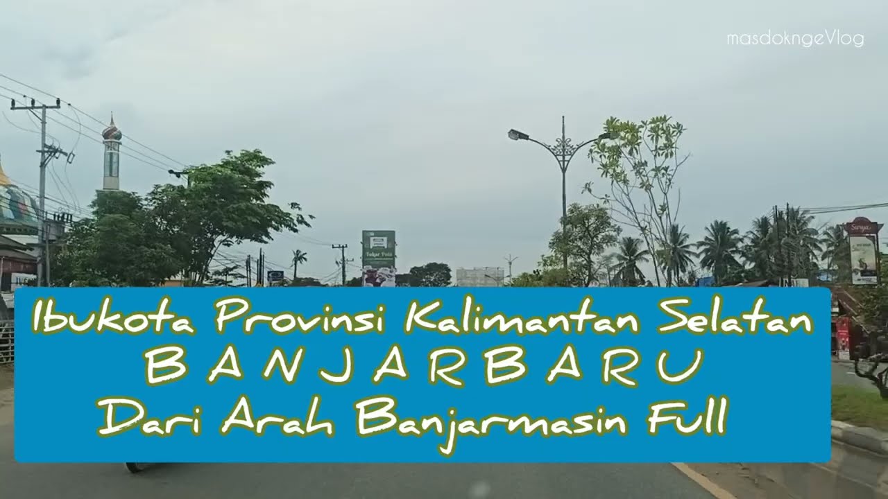 Kota Banjarbaru sebagai wajah baru Ibukota Provinsi Kalimantan Selatan|Bundaran Lianganggang Full