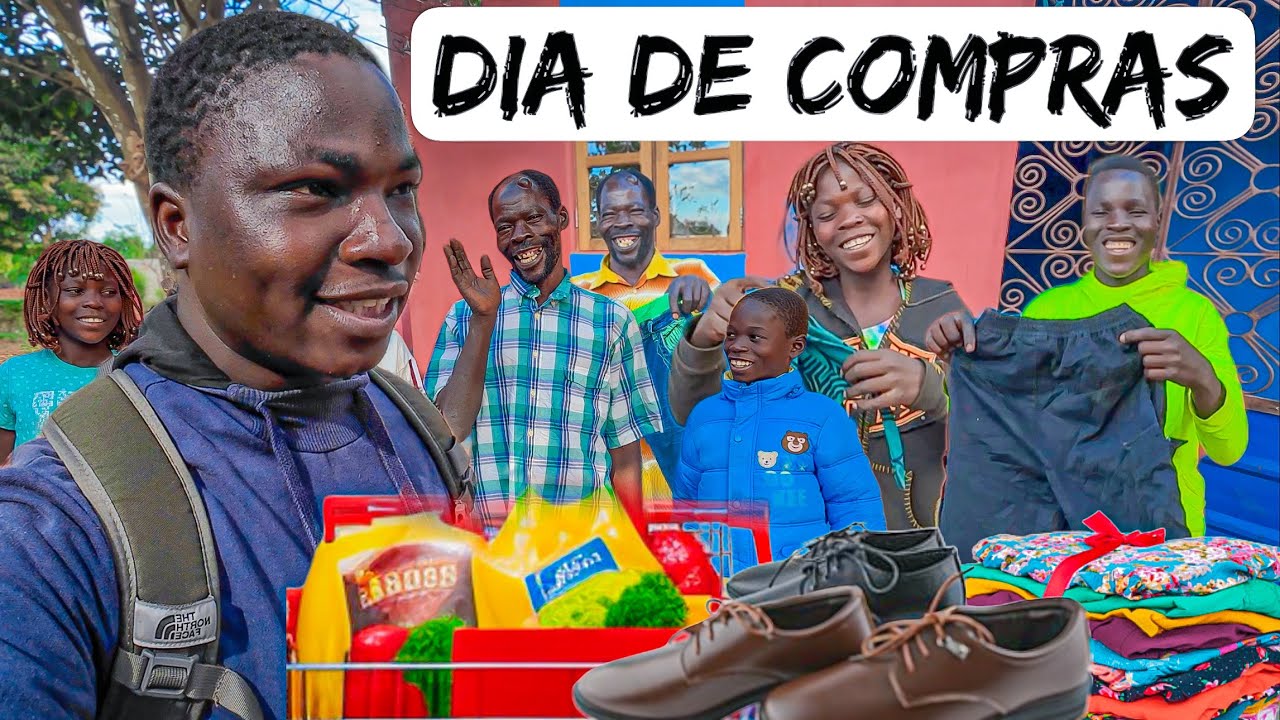 Acompanhe Nossas Compras com o Sr. Clemente e Seus Filhos!