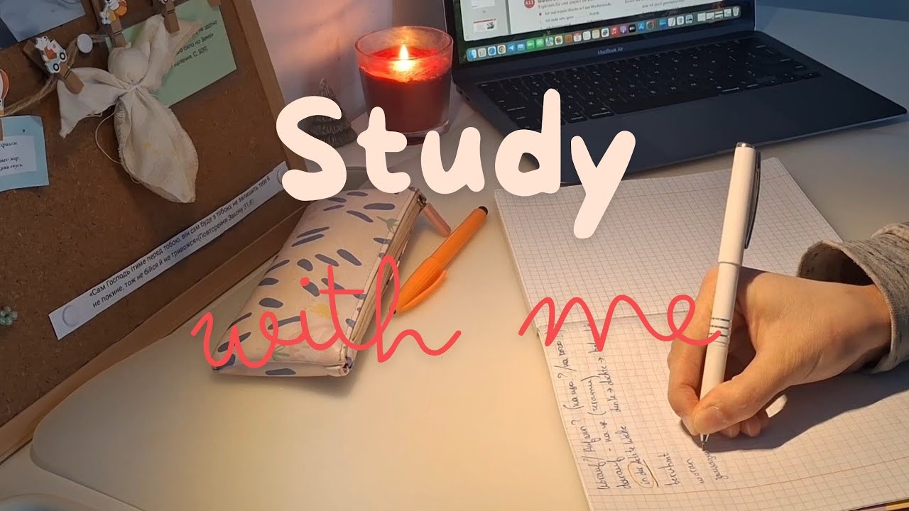 Study with me 📚 | 1 hour | no music