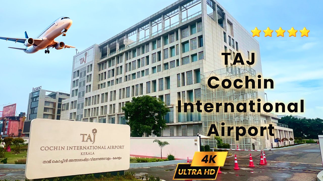 Taj Cochin International Airport | Taj Cochin Hotel | Best Luxury Hotel in Cochin | Full Tour | 4K