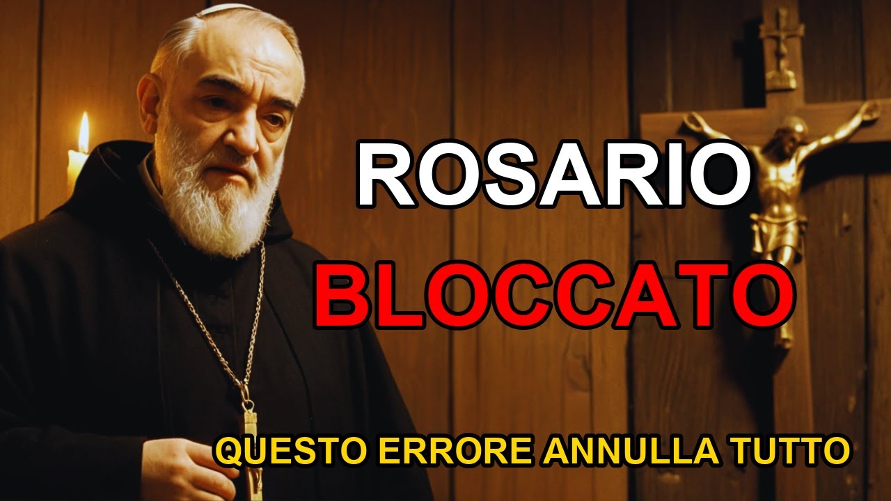 Il ROSARIO NON FUNZIONA per le ANIME Se Fai Questo ERRORE PADRE PIO Ha Rivelato Come Fare