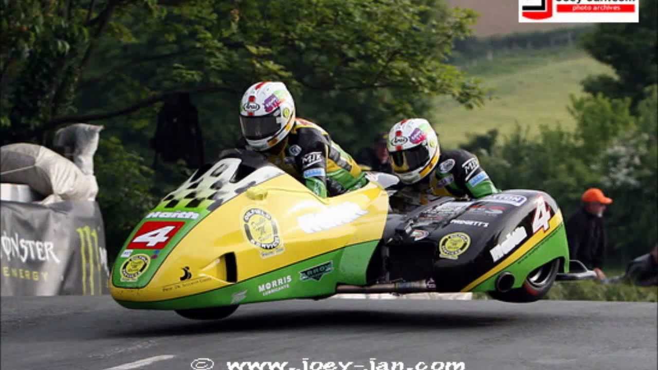 Tim Reeves Racing 2010 Isle of Man TT Sidecar race A (Nr crash at cregnyba)