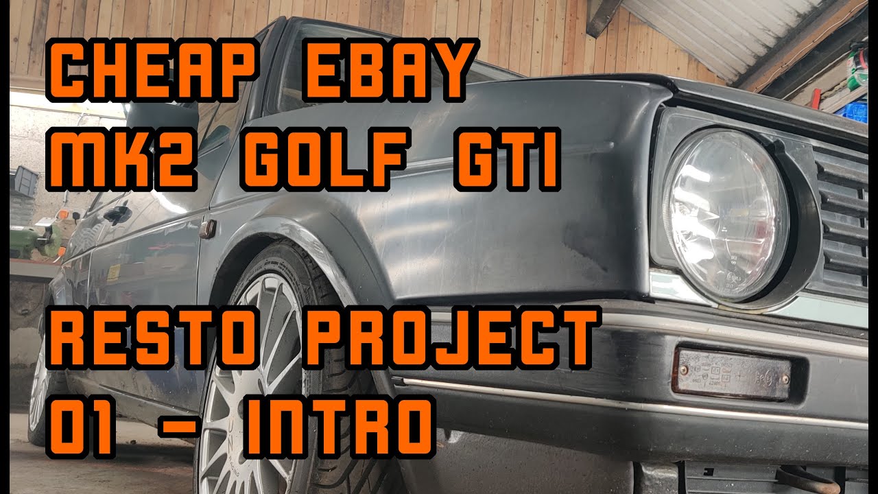 I bought a 1987 VW mk2 Golf GTi on eBay - how bad can it be? // Part 01 - First look and stripping