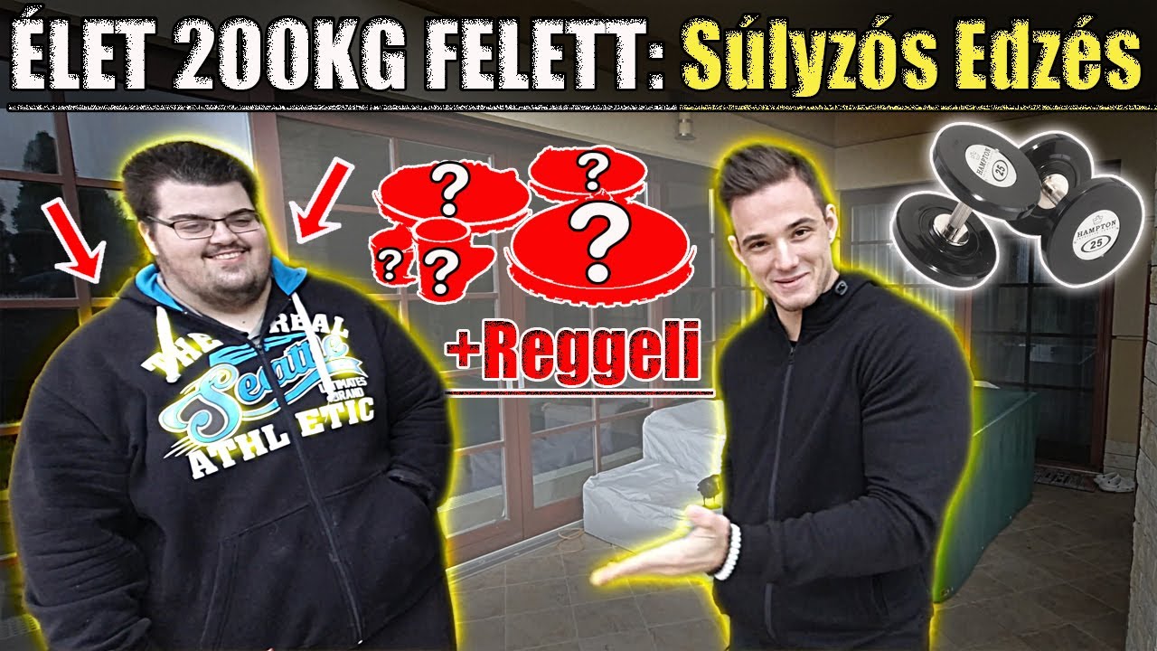 &Eacute;LET 200KG FELETT - S&uacute;lyz&oacute;s Edz&eacute;s | Ilyen egy ZS&Iacute;R&Eacute;GETŐ, FOGY&Oacute; REGGELI (4.r&eacute;sz)