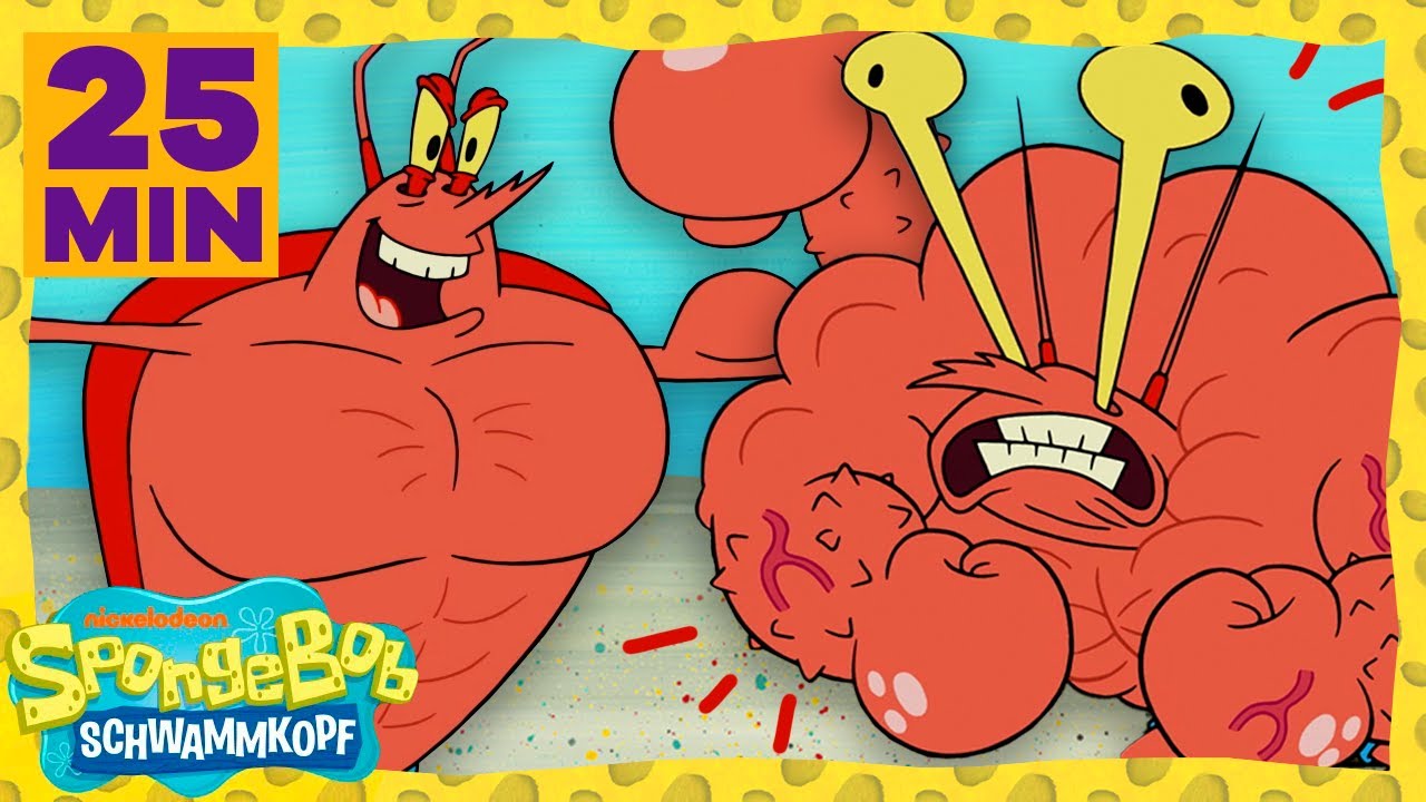 SpongeBob | Das Beste von Larry dem Hummer in 25 Minuten! | SpongeBob Schwammkopf