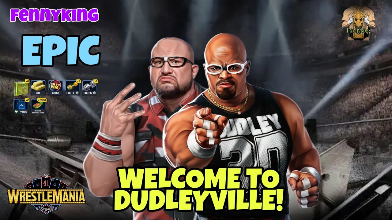 WELCOME TO DUDLEYVILLE !🔥 EPIC 😤 | WRESTLEMANIA41 | WWE MAYHEM GAMEPLAY | #wwemayhem #wwe2k25 #wwe