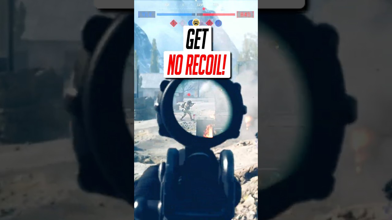 How to get NO RECOIL on Battlefield 6...