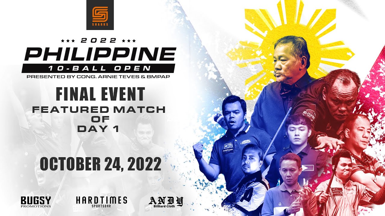 Philippine 10 - Ball OPEN | Featured Match | Day 1 | October 24, 2022