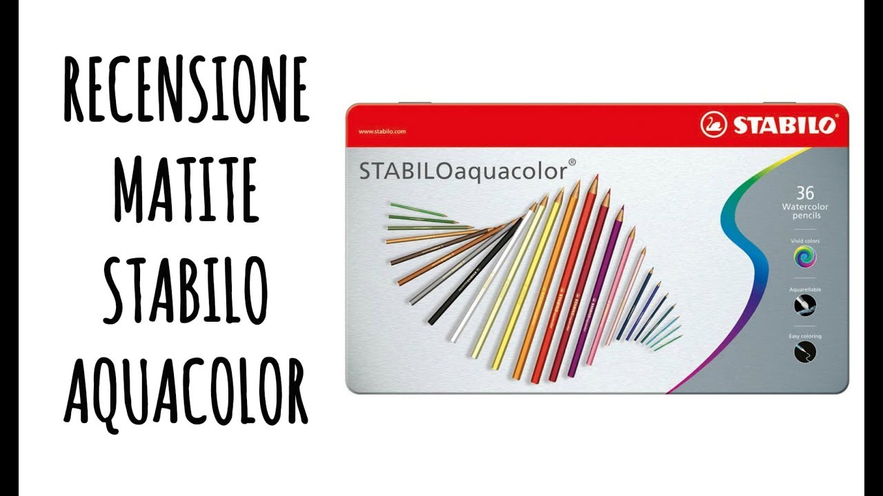 Recensione  STABILO AQUACOLOR + GIVEAWAY   Arte per Te