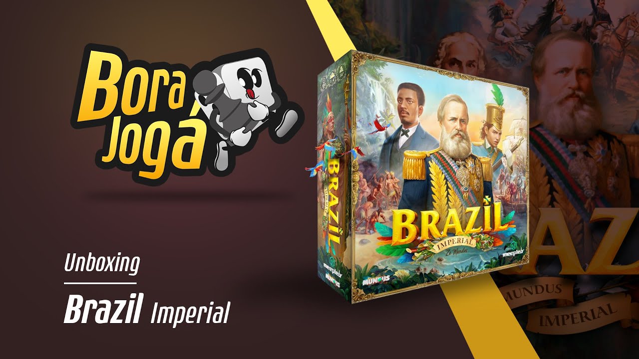 Unboxing Brazil | Bora Jogá! Jogos de Tabuleiro Modernos