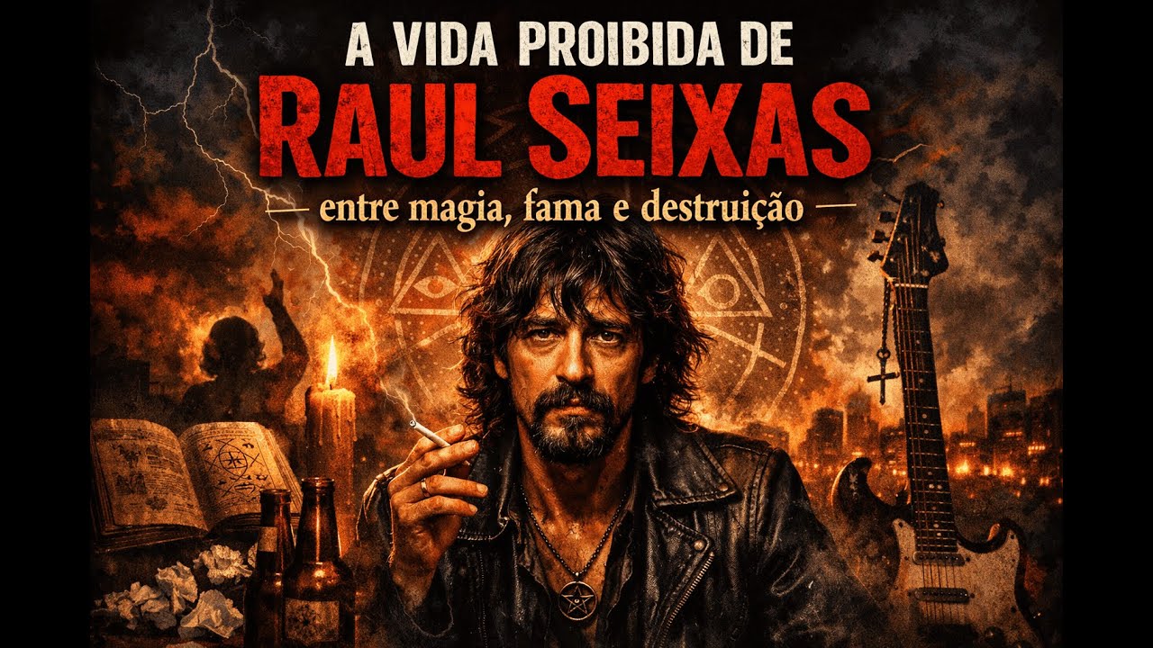 🔴🔴A Vida Proibida de Raul Seixas — entre magia, fama e destruição🔴🔴