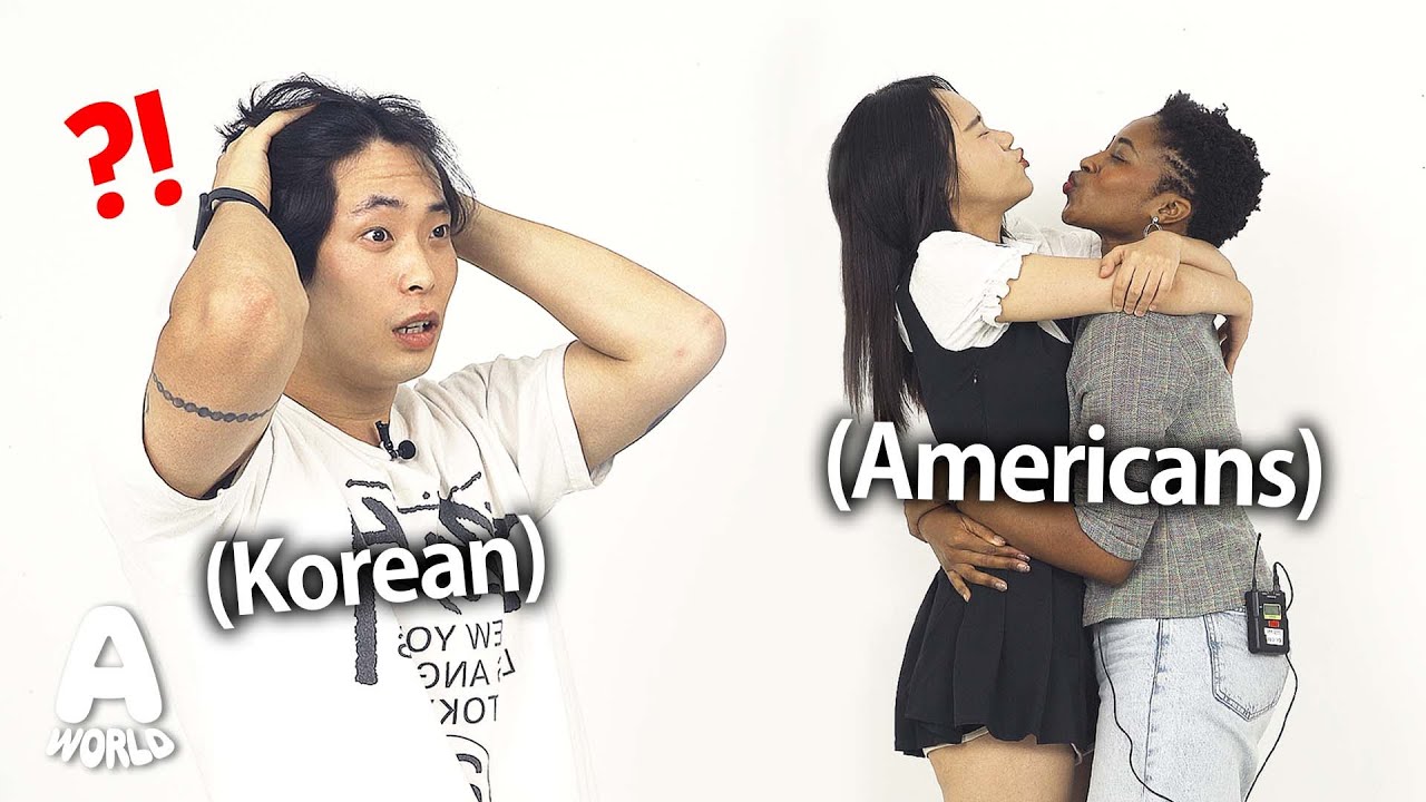Physical Touch Between Americans that Koreans May NEVER Understand!