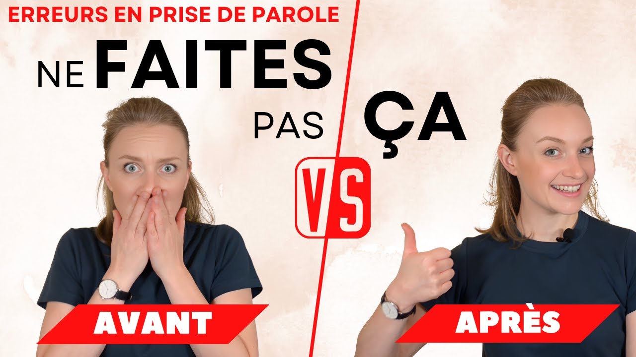 5 Erreurs de présentation qui gâchent vos discours & COMMENT LES CORRIGER