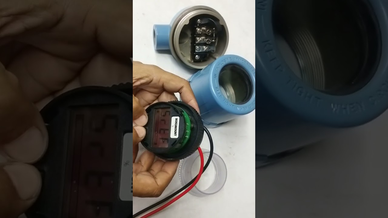 How to configure Rosemount 4 to 20 ma digital  field  indicator model 751 A