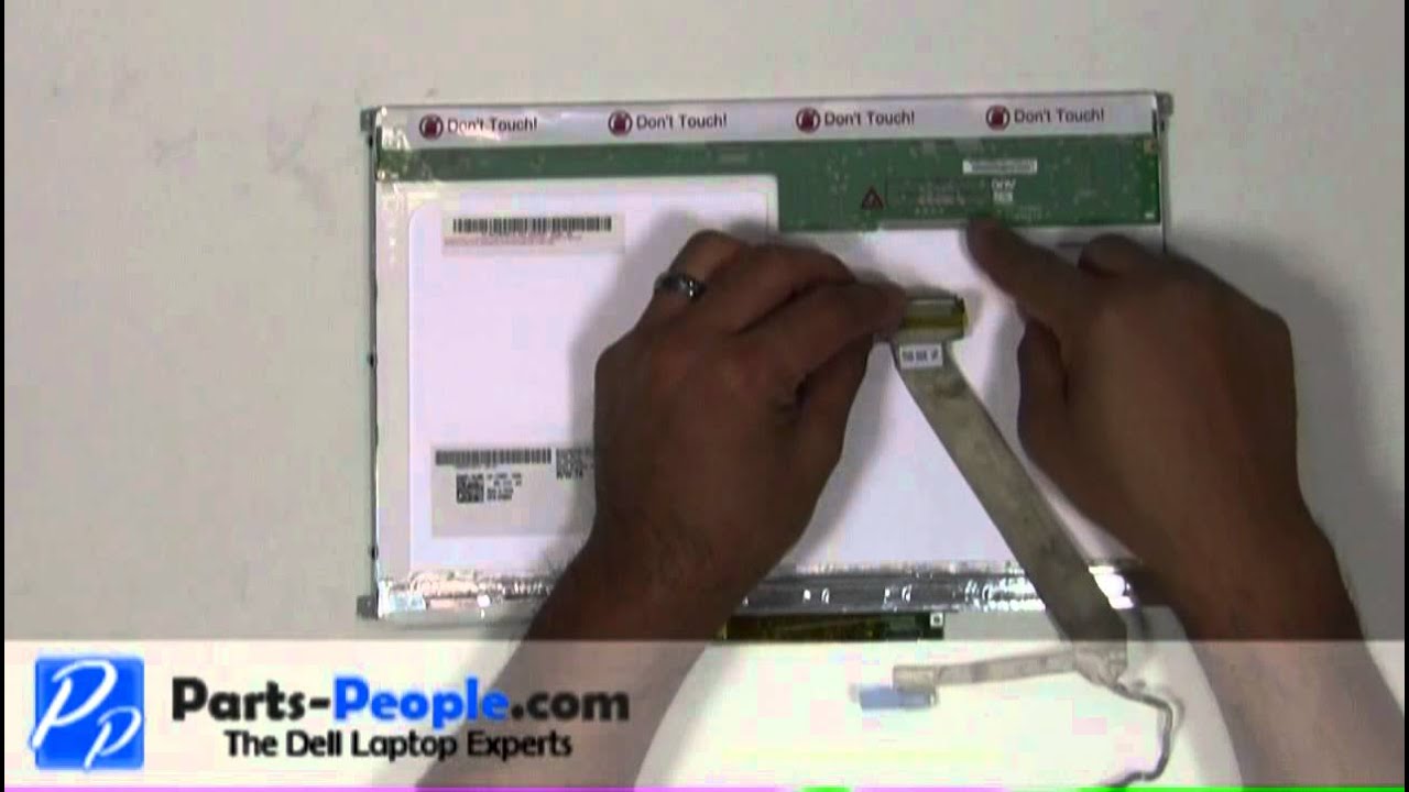 Dell XPS M1330 | LCD CCFL Video Cable Replacement | How-To-Tutorial