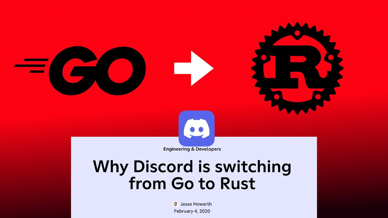 디스코드는 왜 Go를 버리고 Rust로 갔을까? | 아티클 딥 다이브