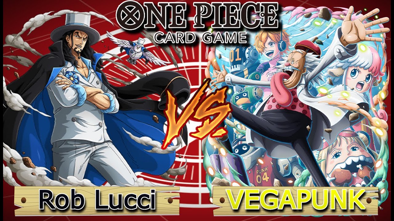 Rob Lucci(B) VS Vegapunk(Y) || Round 3 || OP07 Locals || One Piece TCG