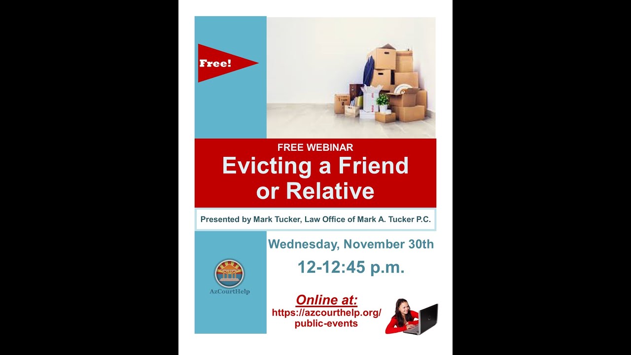 Evicting a Friend or Relative