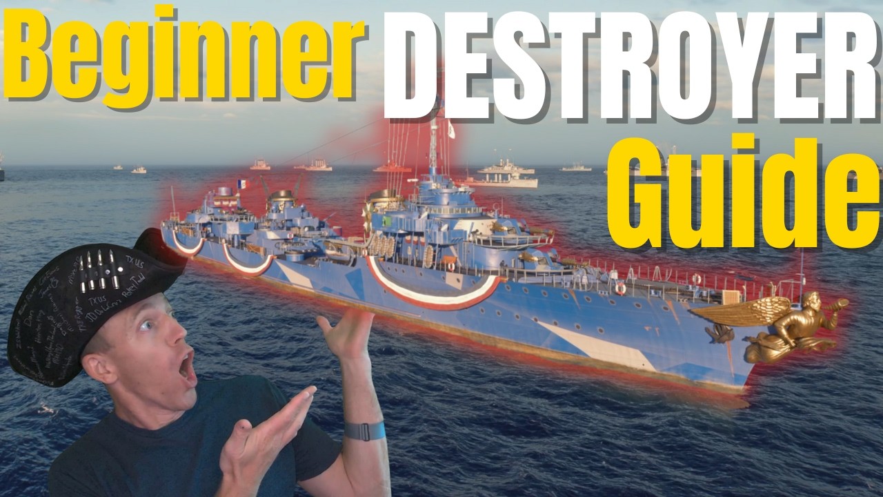 Руководство для начинающих по эсминцам | World of Warships DD 101 (советы и игровой процесс)