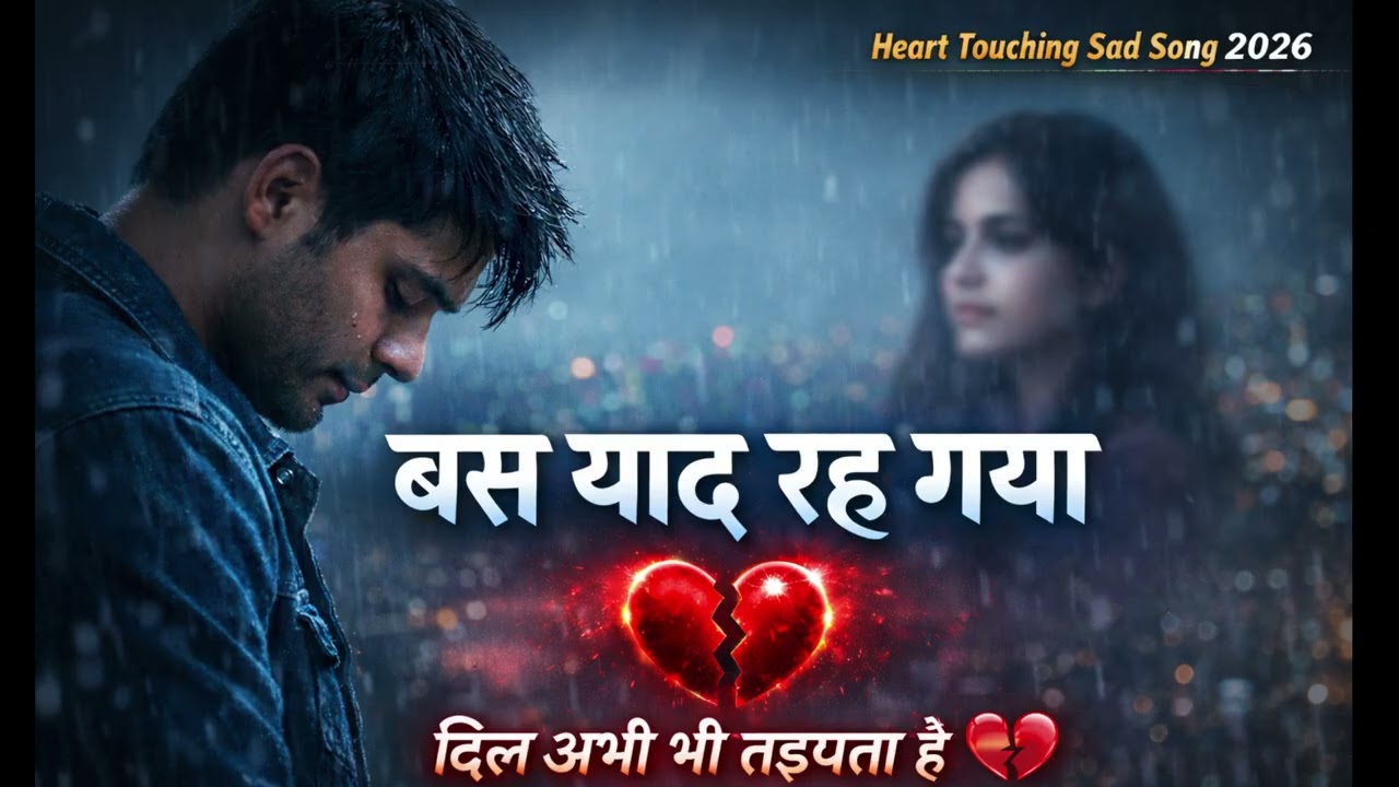 Bus Yaad Raha Gya || Sad Song New 2026 || ( Official Music )￼￼ #sadsong #trendinggana #gana #song Ai