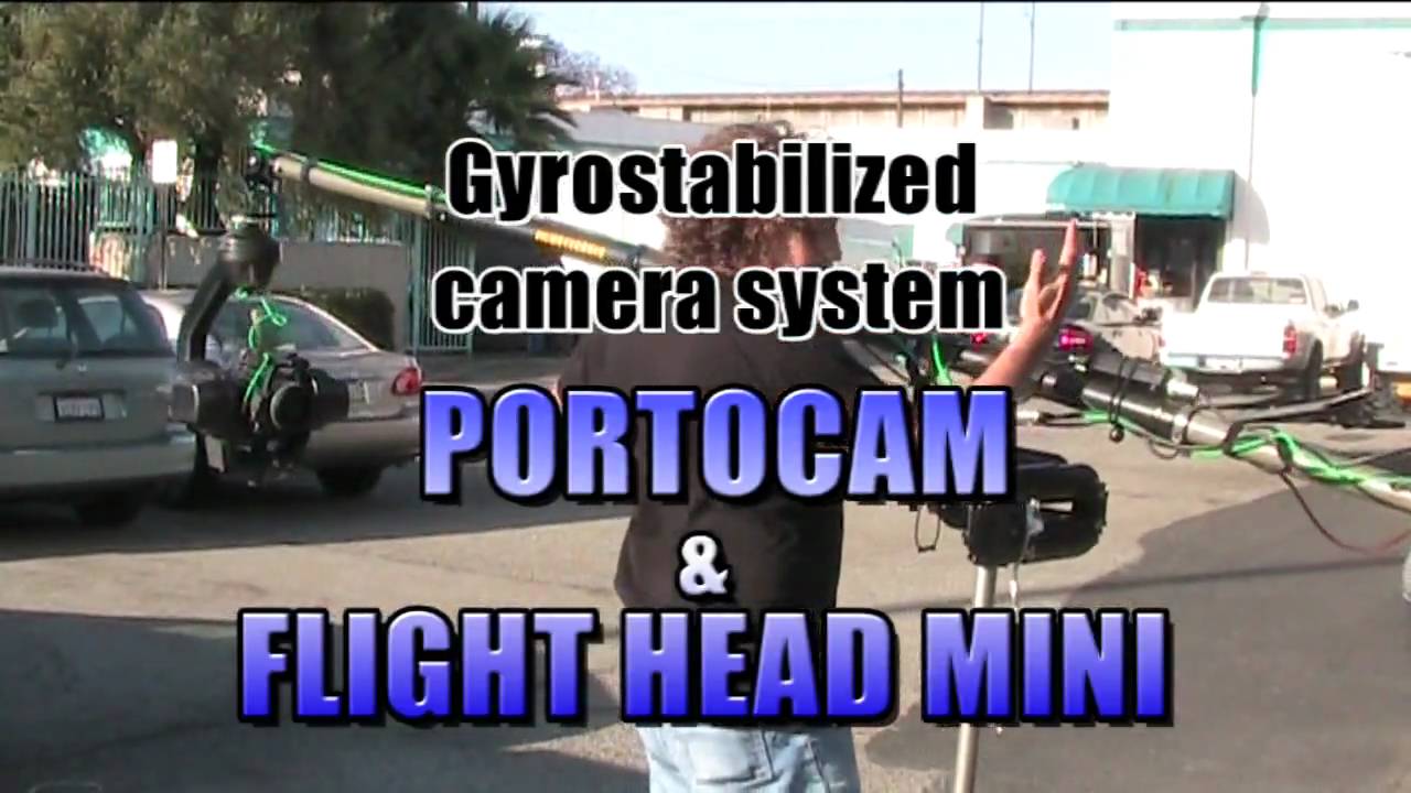 Stabilized portable camera system PORTOCAM & FH mini  produced  by  FILMOTECHNIC