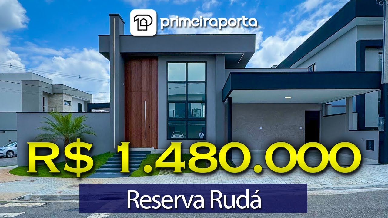 Casa dos Sonhos no Reserva Rudá! Casa de Esquina com Piscina e ótimo aproveitamento de espaços!