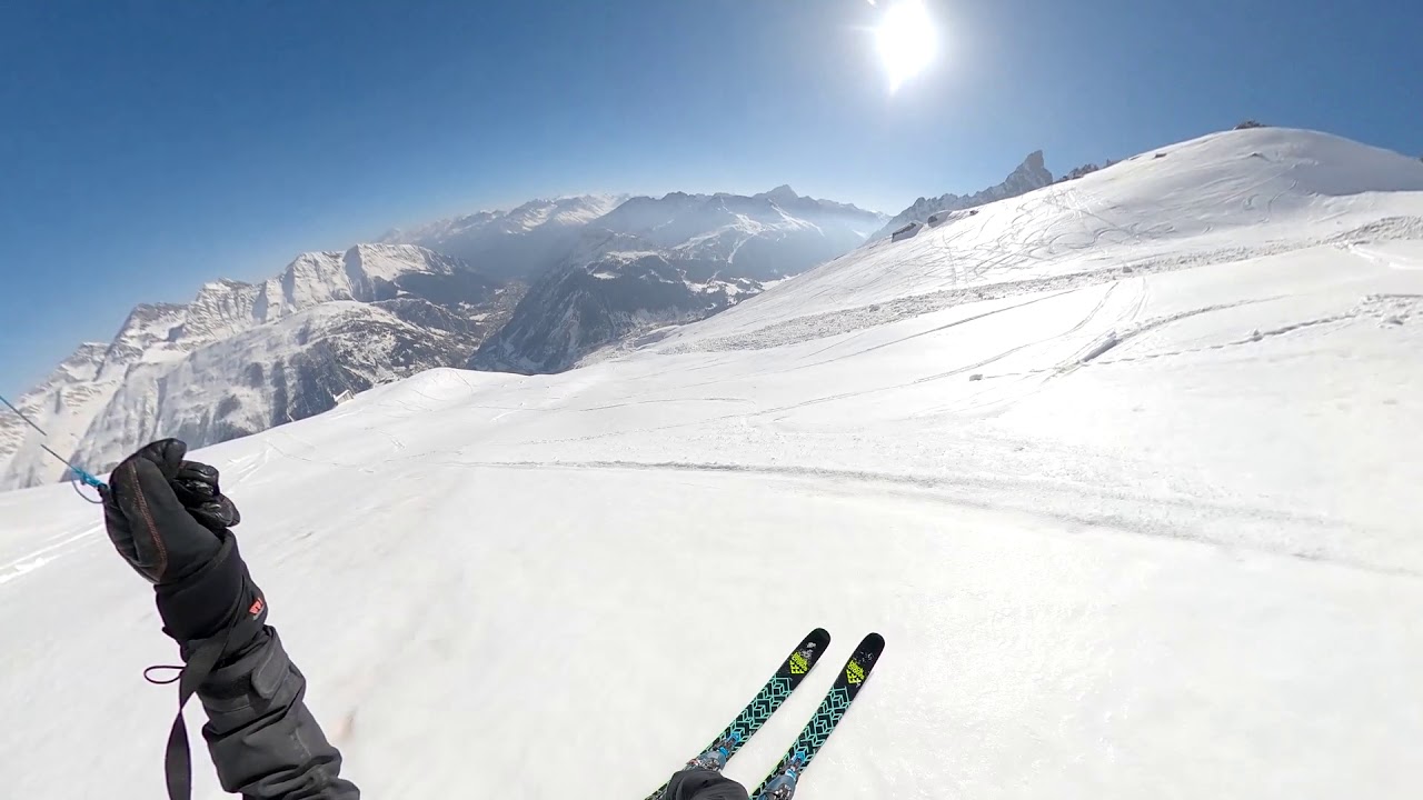 Speedriding Helbronner long run extra