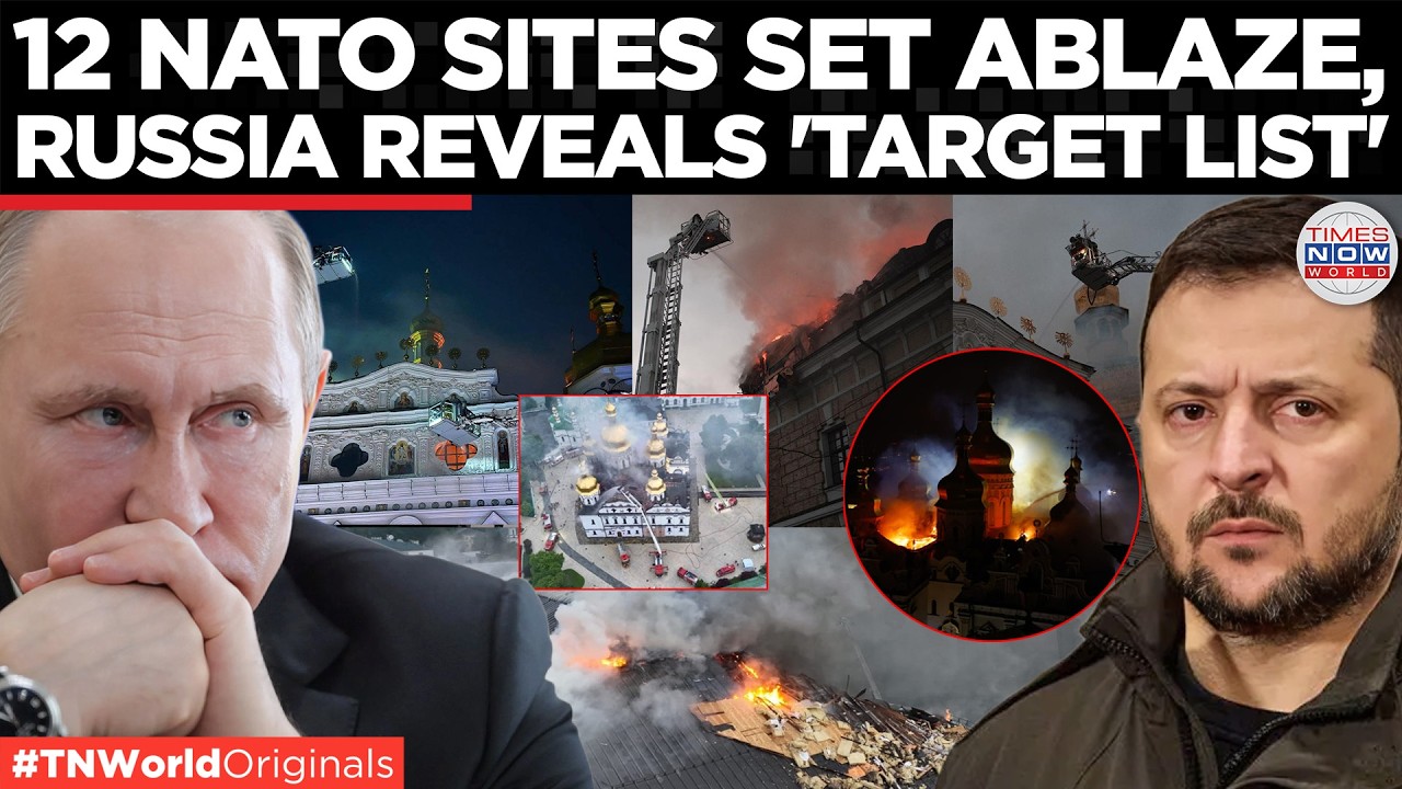 WEST HIT! Russia Strikes NATO Funded Military Infrastructue In Latest Strikes In Kyiv | World News