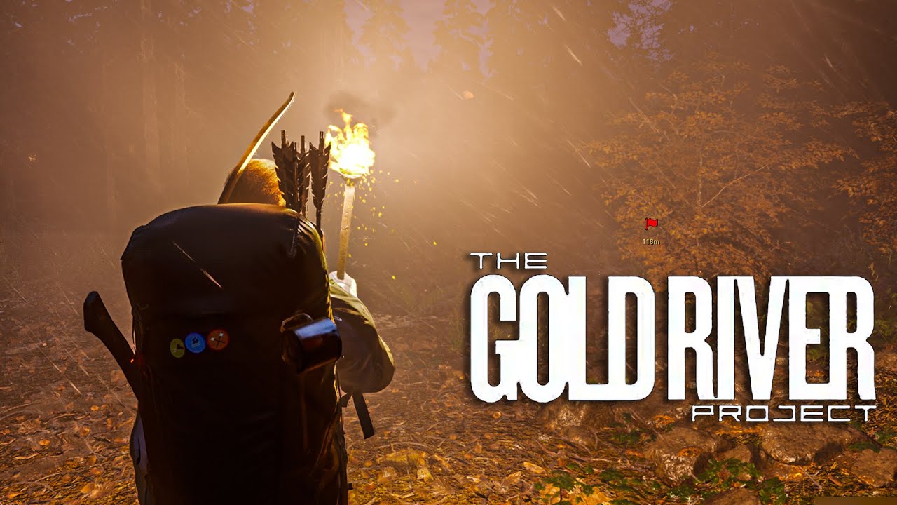 Я СЛОМАЛ игру  THE GOLD RIVER Project на стриме. Ищем выход с острова .