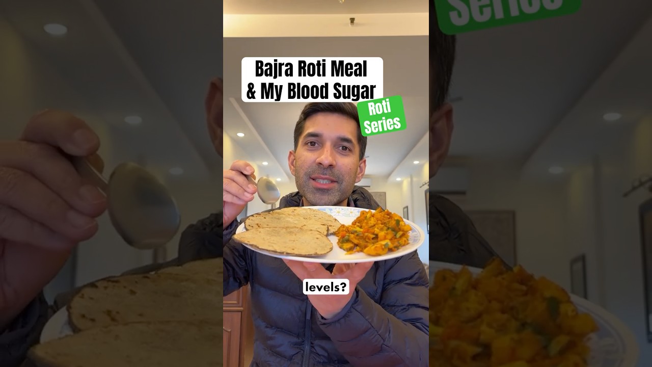 EP79: Bajra Roti Meal & My Blood Sugar! | Roti Series
