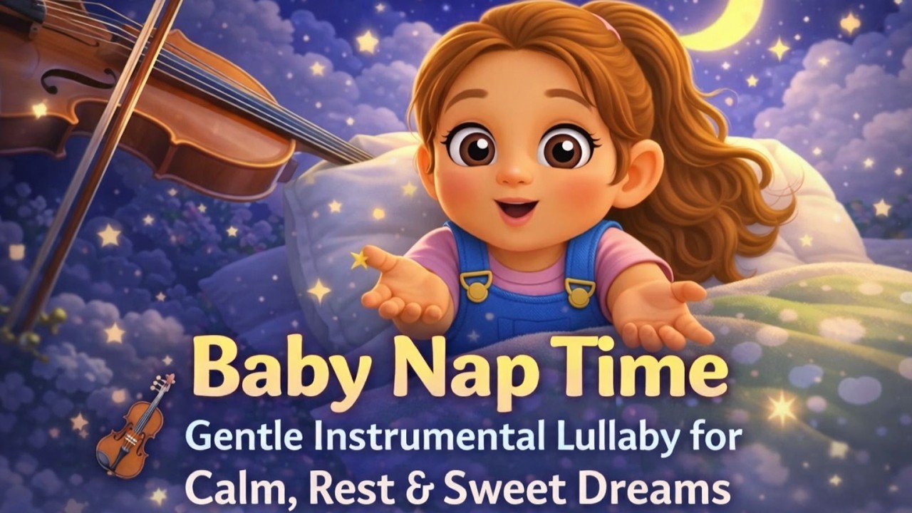 🌙 Little Spark Calm | Gentle Violin Music for Calm Play & Quiet Time (1 Hour)