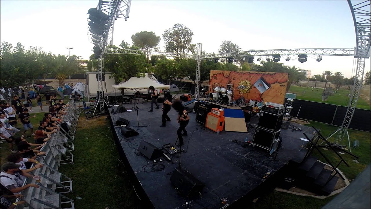 Vomitile - Warcult (Live in Cyprus) - Power of the Night festival 2014