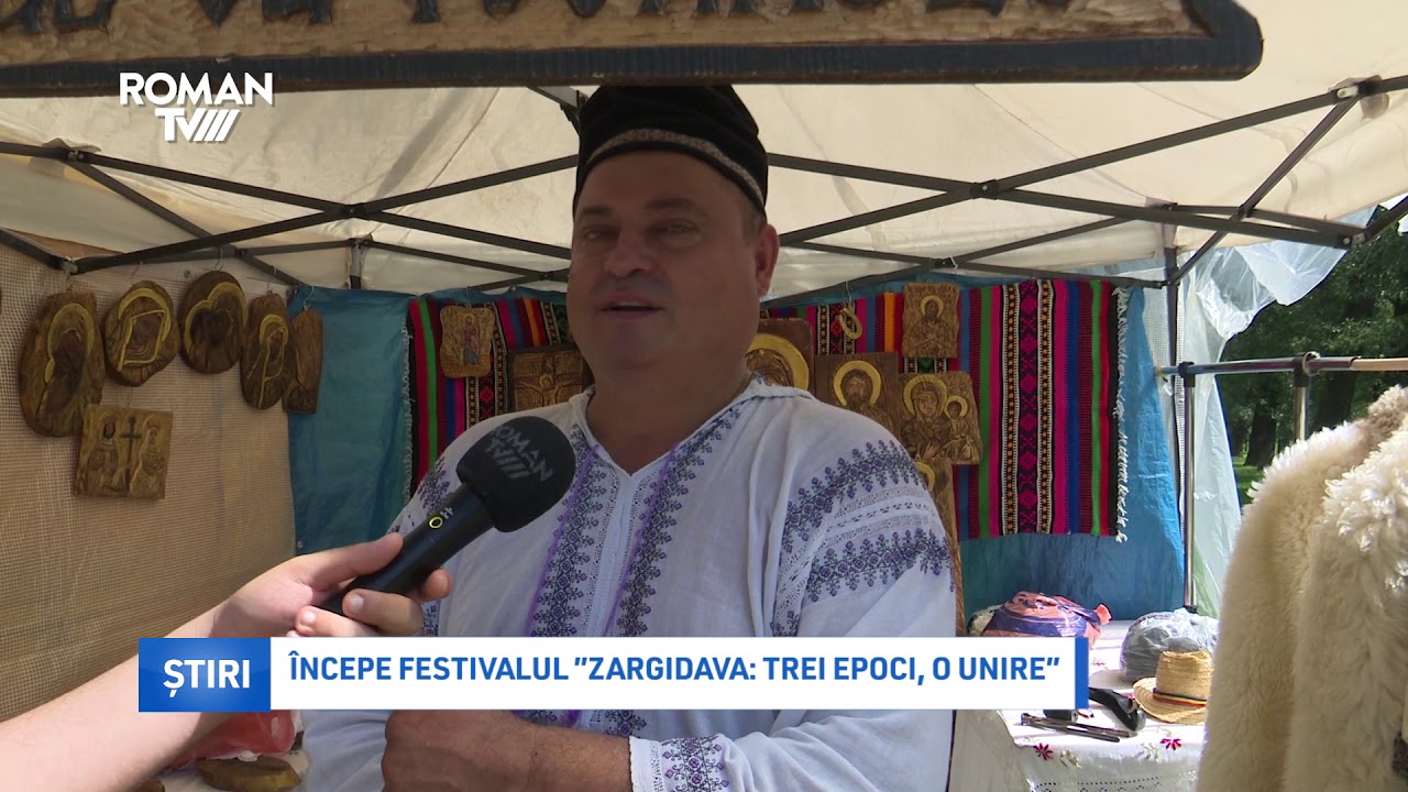 &Icirc;ncepe Festivalul &bdquo;Zargidava: Trei epoci, o unire&rdquo;