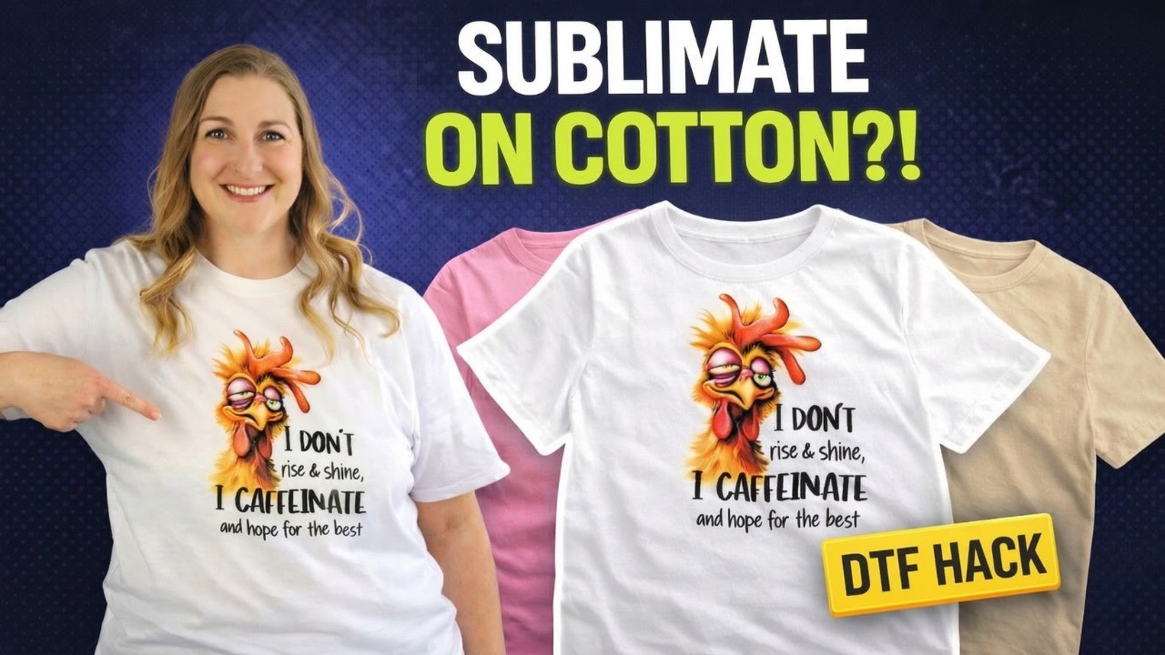Sublimation on Cotton 100%? Here’s How!