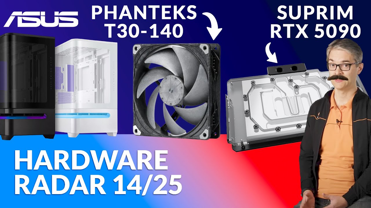 Lian Li Budget Tech, New Asus Case, Phanteks T30 140 & More