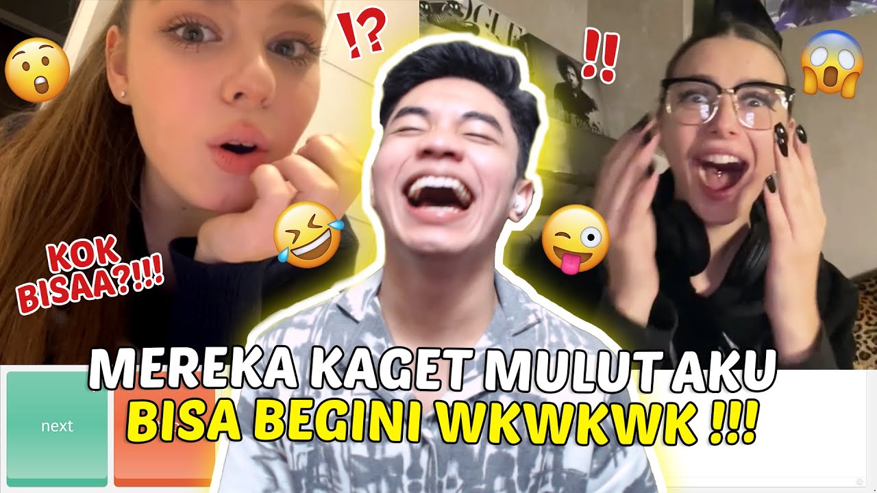 Mereka Langsung Histeris Pas Liat Mulut Aku Bisa Begini !! - OmeTV Internasional