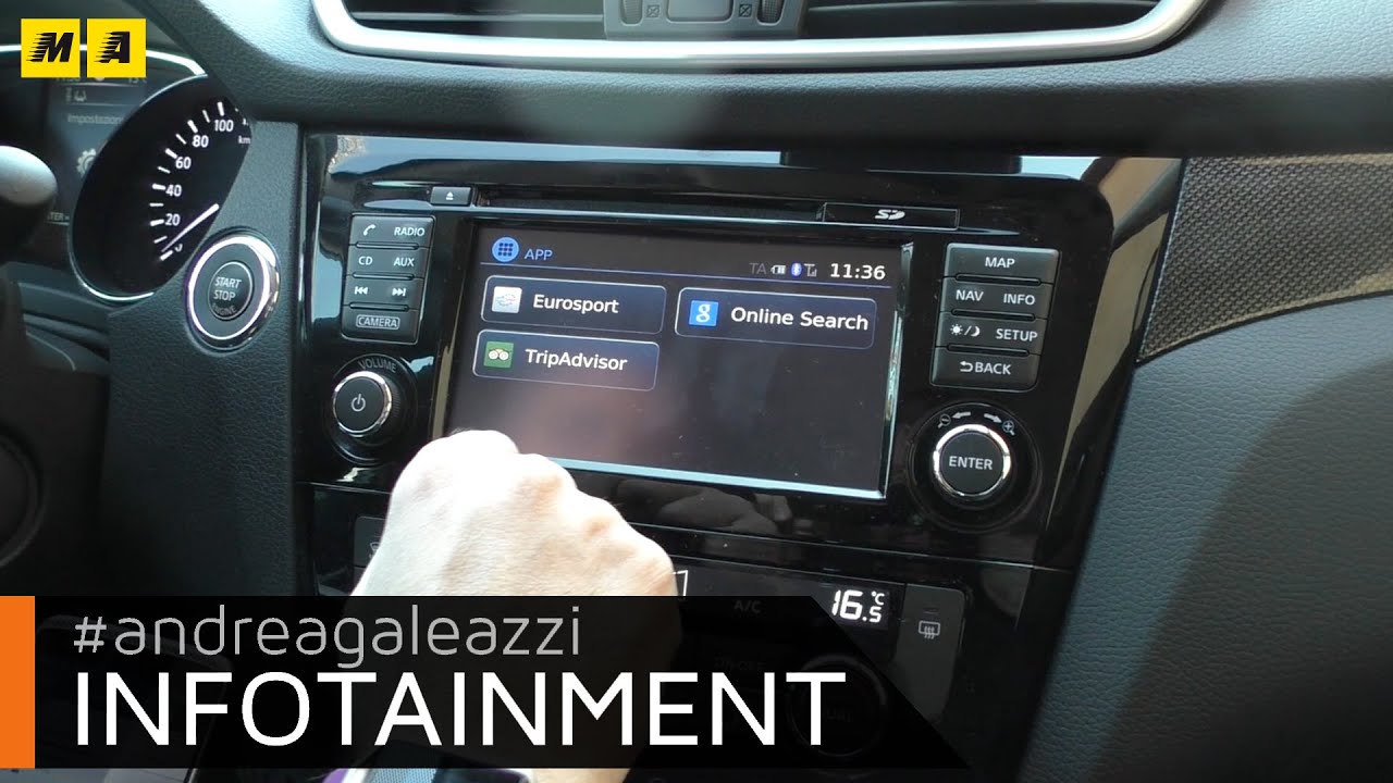 Nissan X-Trail: Focus infotainment