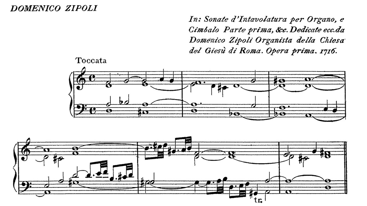 Domenico Zipoli: Toccata in D Minor for Harpsichord - Luciano Sgrizzi, 1963 - Nonesuch HC-73008