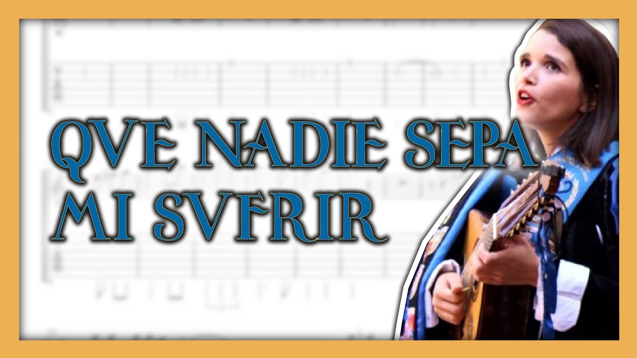 Cómo tocar QUE NADIE SEPA MI SUFRIR | Mezzo y bandurria | Partitura cifrada