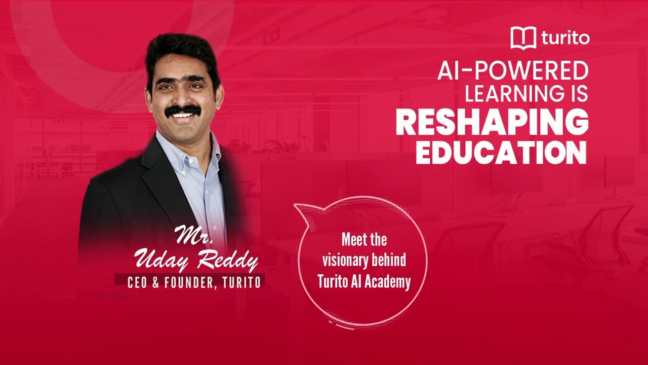 The Future of Learning with AI | Exclusive Webinar by Turito CEO Uday Reddy