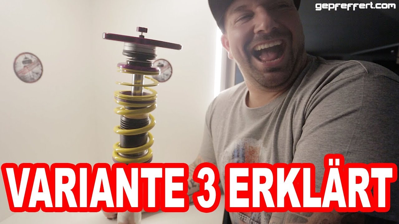 Gepfeffert Variante 3 erklärt! - Gepfeffert.com KW V3 Erklärung Fahrwerk suspension
