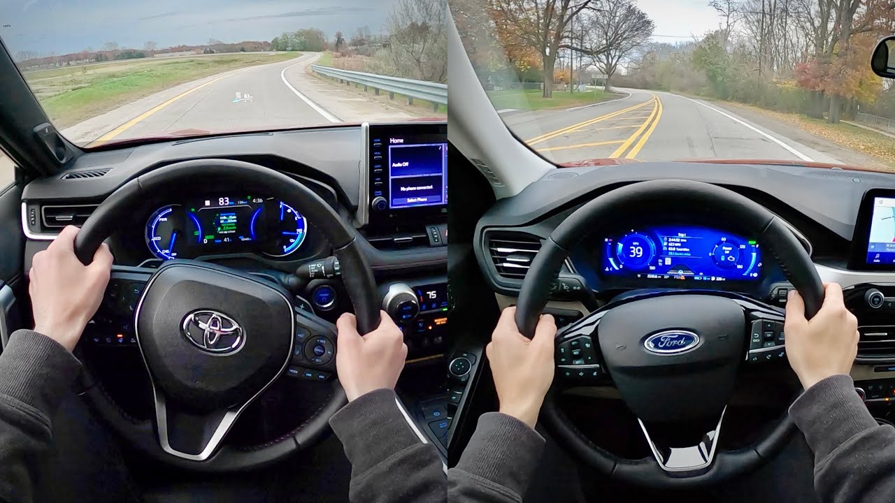 Ford Escape PHEV vs. RAV4 Prime - Plug-in Hybrid POV Comparison